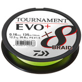 Daiwa Tournament 8 Braid Evo+ Chartreuse - casapintat - DAIWA